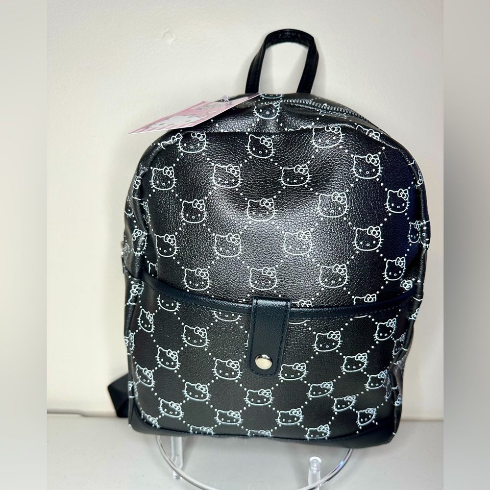 Sanrio Hello Kitty Black and White Backpack